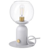IKEA ASKMULLER abajur açık gri - 60576240