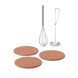 IKEA Avantaj Paket Mantar Nihale 3lü Nihale Ve Idealısk 2 Parça Paslanmaz Çelik Çırpıcı