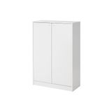 IKEA Ayakkabı dolabı, beyaz, Derinlik: 35 cm Yükseklik: 117 cm Genişlik: 80 cm