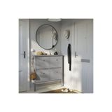 IKEA ayakkabı dolabı, gri, 105x22x107 cm, 4 bölmeli