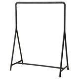IKEA Ayaklı Askılık, TURBO Siyah Renk MeridyenDukkan 117x148 cm Açık Gardrop İç-Dış Mekan