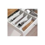 IKEA Ayarlanabilir Mutfak Çekmece Kaşıklığı 52x47x5 Cm Çekmece İçi Düzenleyici Kaşıklık Plastik 0089564