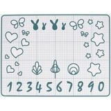 Ikea Baktradıtıon Hamur Açma Matı Beyaz-turkuaz 61x46 Cm 60480167