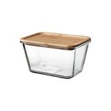 IKEA Bambu Kapaklı Saklama Kabı - 1,80 Lt