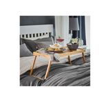 IKEA Bambu Katlanabilir Yatak Tepsisi, 52x29x25 cm, Laptop ve Kahvaltı Masası