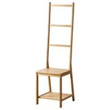 IKEA Banyo Bambu Düzenleyici Raf Bambu Havluluk Düzenleyici MeridyenDukkan 39x44x140 Cm Banyo Açık Raf Ayaklı-Doğal