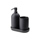 IKEA Banyo Seti Siyah 3 Parça