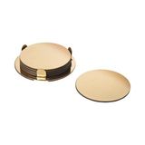 IKEA Bardak Altlığı 6 Lı Gold Renk 8.5 cm Pirinç Rengi Bardak Altlığı Sunum - 8.5cm - Altın