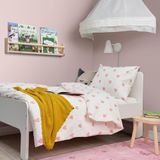 IKEA BARNDRÖM çocuk nevresim takımı beyaz-pembe - 60504366