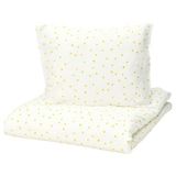 IKEA BARNDRÖM çocuk nevresim takımı beyaz-sarı - 40623539