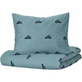 IKEA Barndrom Mavi 150x200 50x60 cm Çocuk Nevresim Takımı