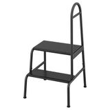 IKEA BASINGEN tırabzanlı basamaklı tabure antrasit - 00557367