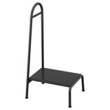 IKEA BASINGEN tırabzanlı basamaklı tabure antrasit - 50595748