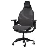 IKEA BASTBOLL oyuncu sandalyesi siyah - 10586251