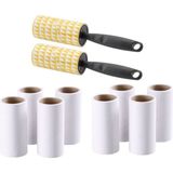 Ikea Bastis Kedi Köpek Tüy Ip Kıl Toplayıcı 2 Tüy Toplama Rulosu + 8 Adet Yedek Kartuş 2+8