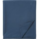IKEA Battal Boy Mavi Lastiksiz Çarşaf 240X260 cm - Pamuklu Yumuşak Doku - Yatak Çarşafı