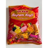 IKEA Bayram Keyfi Çilek, Karamel, Karpuz, Gazoz, Mango, Şeftali Limonata ve Orman Meyve Aromalı Yumuşak ve Dolgulu Sert Şekerlemeler 350 gr x 1 Adet