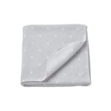 IKEA Bebek Battaniyesi Puantiyeli 70x90 Cm Gri-beyaz Bebe Battaniye