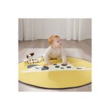 IKEA bebek battaniyesi, sarı-beyaz, 105 cm
