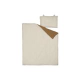 IKEA bebek nevresim takımı, koyu sarı-bej, 60x120 cm
