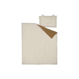 IKEA Bebek Nevresim Takımı, Sarı-Bej, 60x120 cm, Pamuklu Müslin