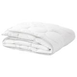 IKEA Bebek Yorganı, Beyaz-Gri Renk MeridyenDukkan 110x125 cm Pamuk/Liyosel