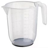Ikea Behova 1 Litre Şeffaf Ölçü Beher Ölçek Kabı 14Cm