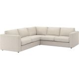 IKEA Bej Lüks Kanepe - 4'lü Köşe Kanepe