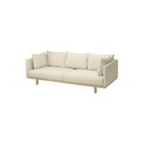 IKEA Bej Modern 3'lü Kanepe