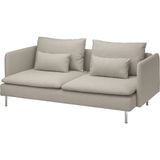 IKEA Bej Modern Kanepe - 3'lü Kanepe