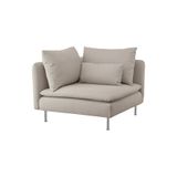 IKEA Bej Modern Köşe Koltuk, Açık Bej Rengi, Ergonomik Tasarım