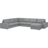 IKEA Bej Rahat Kanepe - 5'li Köşe Kanepe ve Uzanma Koltuğu