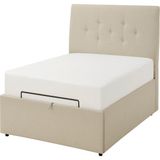 IKEA Bej Şık Çift Kişilik Karyola 160X200 cm - 160 x 200 cm