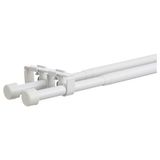 IKEA Bekrafta Beyaz 120 210 cm 19 mm Perde Çubuğu Seti