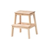 IKEA Bekvam Basamaklı Mutfak Tabure, Kayın Rengi, 43x39x50 cm