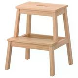 Ikea Bekvam Basamaklı Mutfak Taburesi Kayın 43X50 Cm Masif Ahşap
