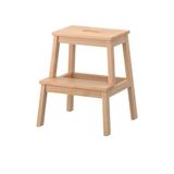 IKEA Bekvam basamaklı tabure, kayın , 43x50cm