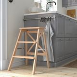 IKEA BEKVAM portatif merdiven kayın - 90190411