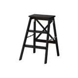 IKEA Bekvam Portatif Merdiven , Kayın Siyah Renk 63 cm Katlanır Portatif