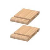Ikea Bergenes Telefon/Tablet Standı, Bambu X 2 Adet