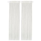 IKEA BERGNEJLIKA tül perde/2 kanat beyaz - 20620023