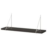 IKEA Bergshult Pershult Venge Beyaz 80x20 cm Duvar Rafı