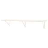 IKEA BERGSHULT/FÖRLAGGARE duvar rafı beyaz - 49562720