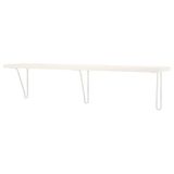 IKEA BERGSHULT/FÖRLAGGARE duvar rafı beyaz - 79562686