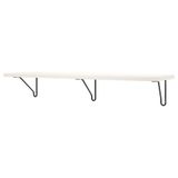 IKEA BERGSHULT/FÖRLAGGARE duvar rafı siyah-beyaz - 39572791