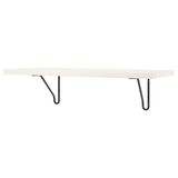 IKEA BERGSHULT/FÖRLAGGARE duvar rafı siyah-beyaz - 99572793
