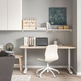 IKEA BERGSHULT/GRANHULT duvar rafı beyaz-nikelaj kaplama - 29290933