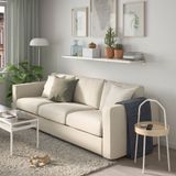 IKEA BERGSHULT/GRANHULT duvar rafı beyaz-nikelaj kaplama - 59290941