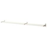 IKEA BERGSHULT/GRANHULT duvar rafı beyaz-nikelaj kaplama - 89290949