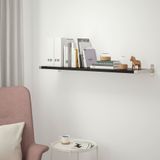 IKEA BERGSHULT/GRANHULT duvar rafı venge-gri - 09290811